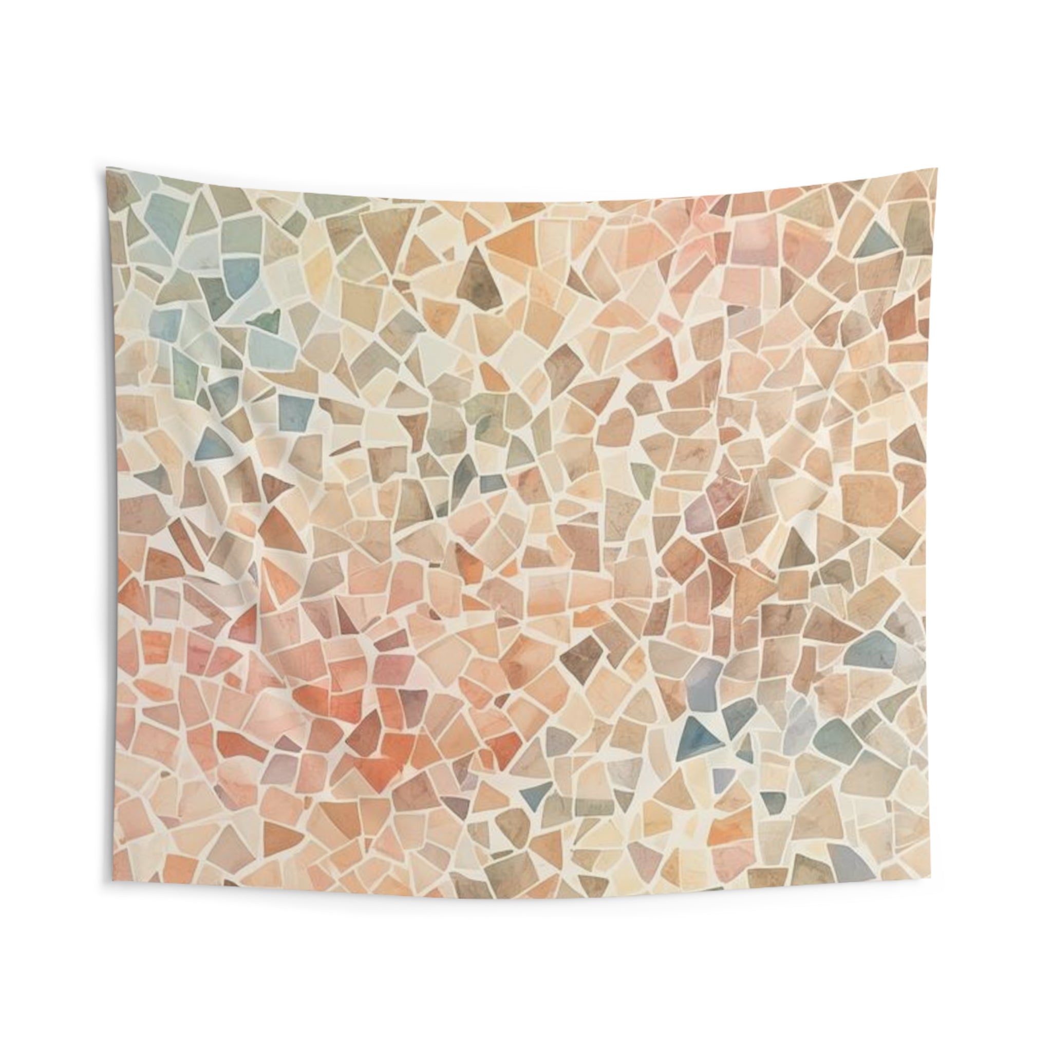 Elegant Mosaic Indoor Wall Tapestries by Rosetta Creative Boutique– Bohemian Home Decor, Living Room Accent, Bedroom Wall Art, Unique Gift Ideas, Cozy Atmosphere - Rosetta Creative Boutique